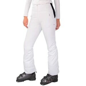 OBERMEYER Women's Cloud Nine Ski Pants, White, Size 4